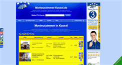 Desktop Screenshot of monteurzimmer-kassel.de